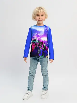 Детский лонгслив / CS GO:Неоновая Революция