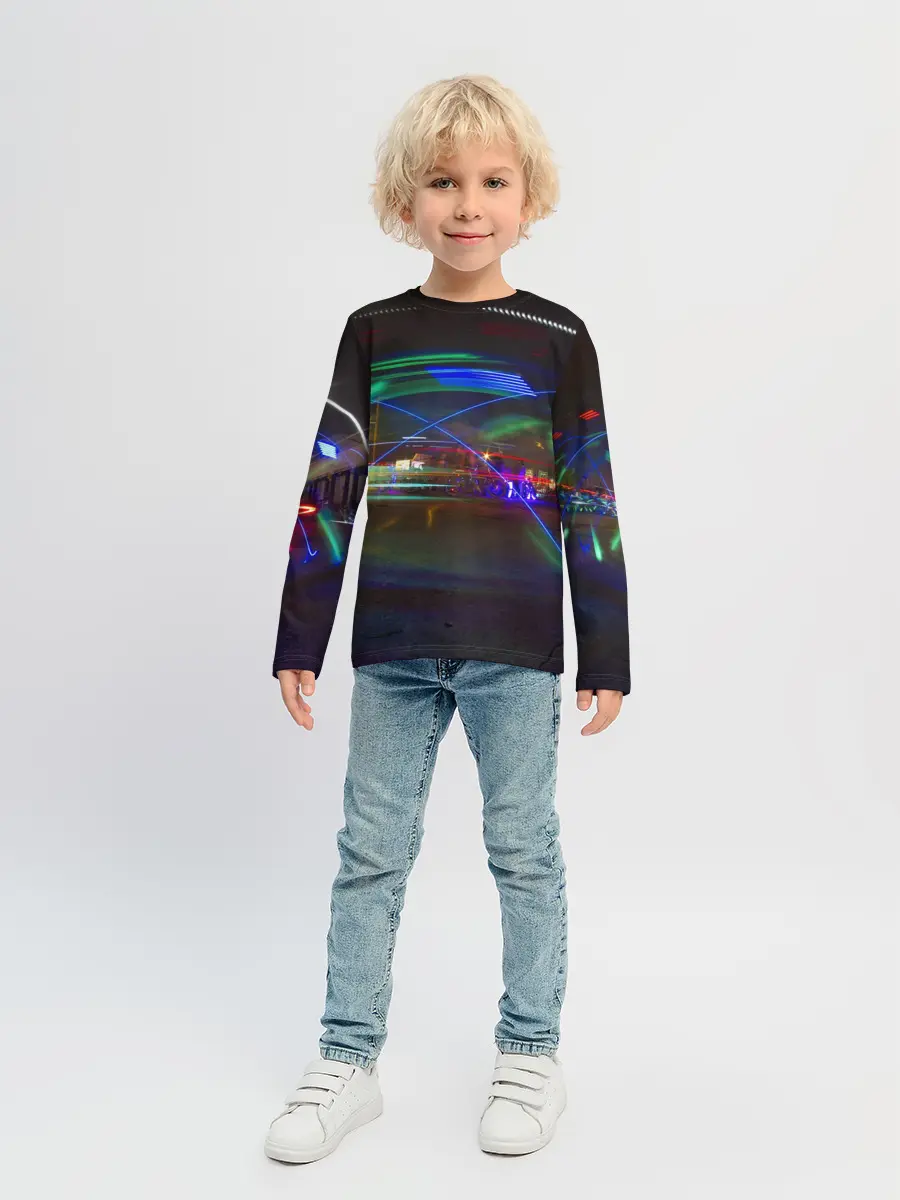 Детский лонгслив / Neon