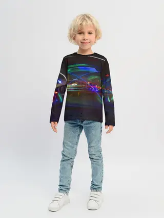 Детский лонгслив / Neon