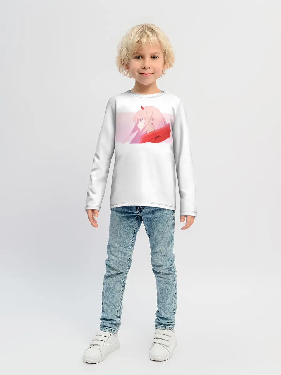 Детский лонгслив / Ноль два профиль