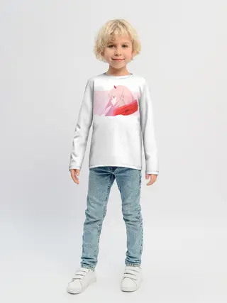 Детский лонгслив / Ноль два профиль