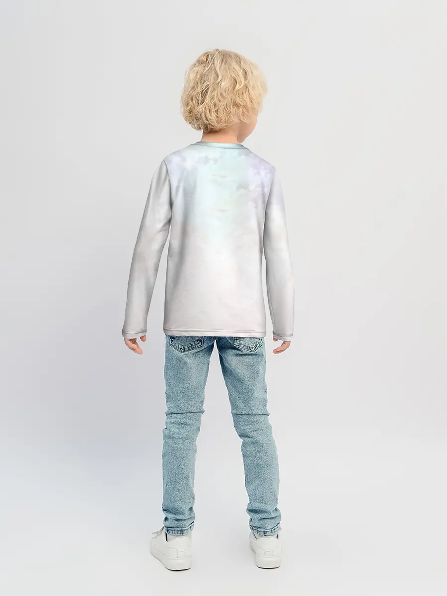 Детский лонгслив / Ноль два и Хиро