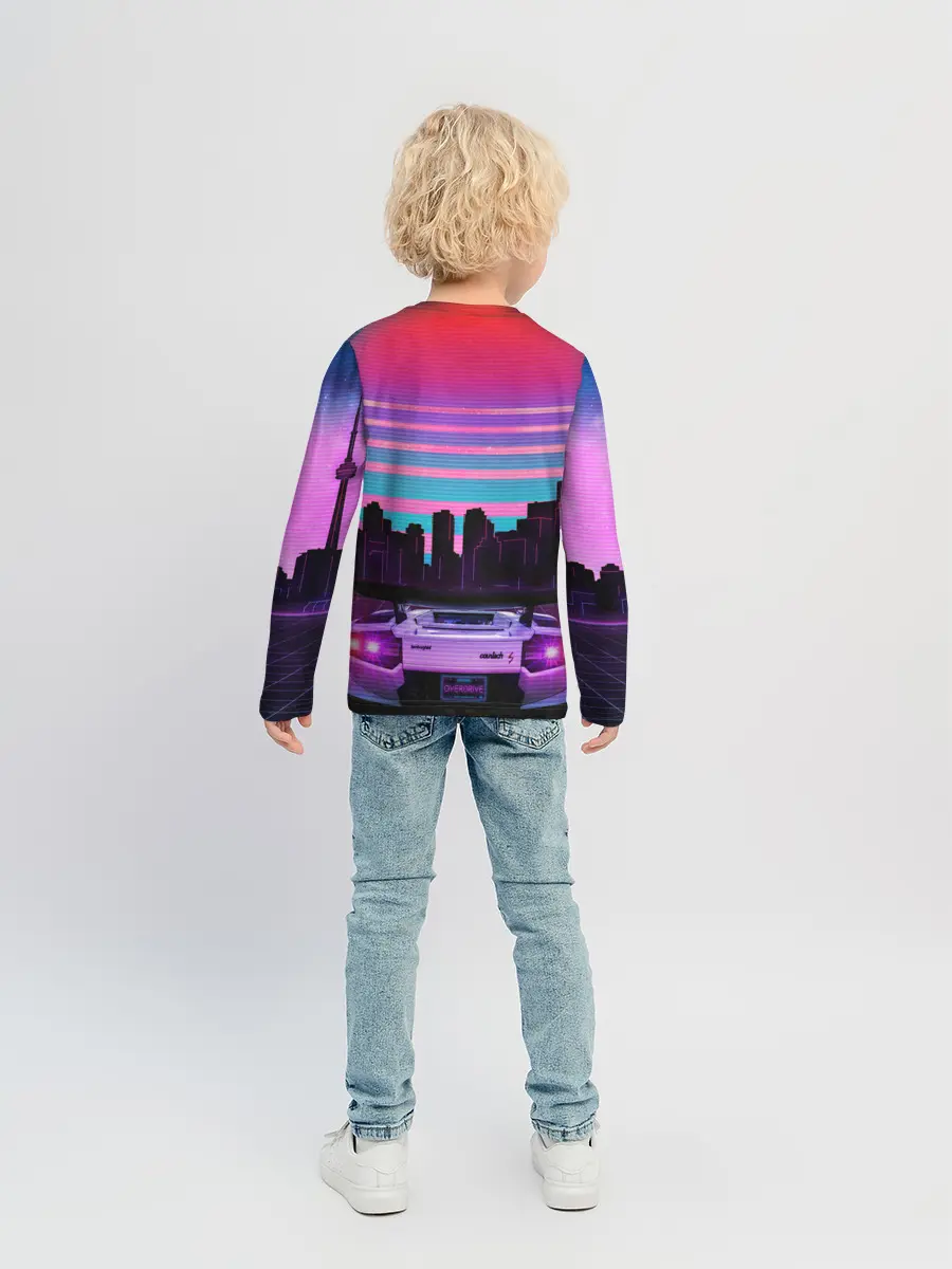 Детский лонгслив / Need For Speed Heat