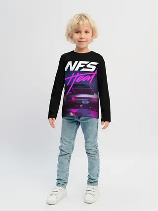 Детский лонгслив / Need For Speed Heat