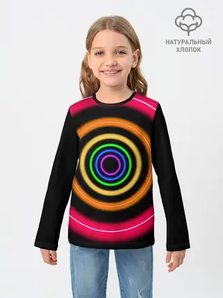 Детский лонгслив / Neon