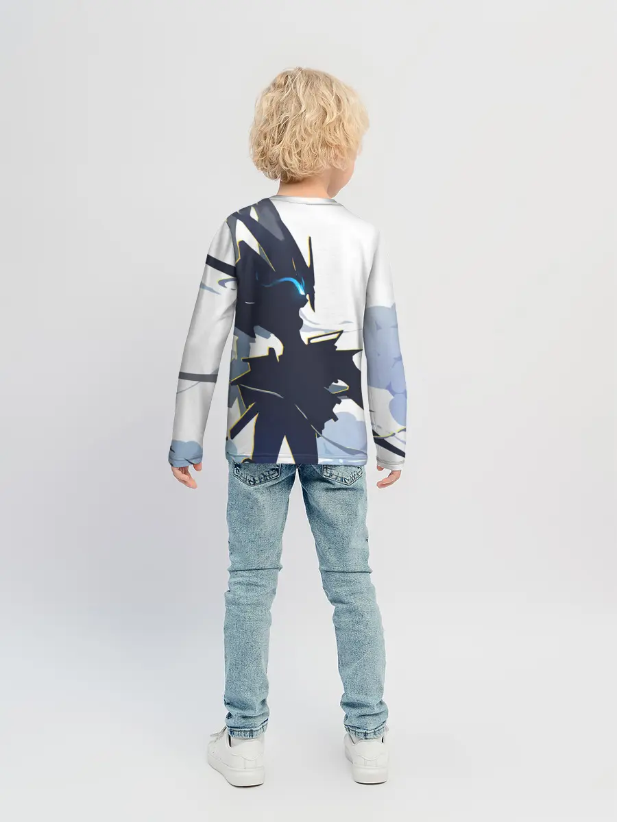 Детский лонгслив / Darling абстрация