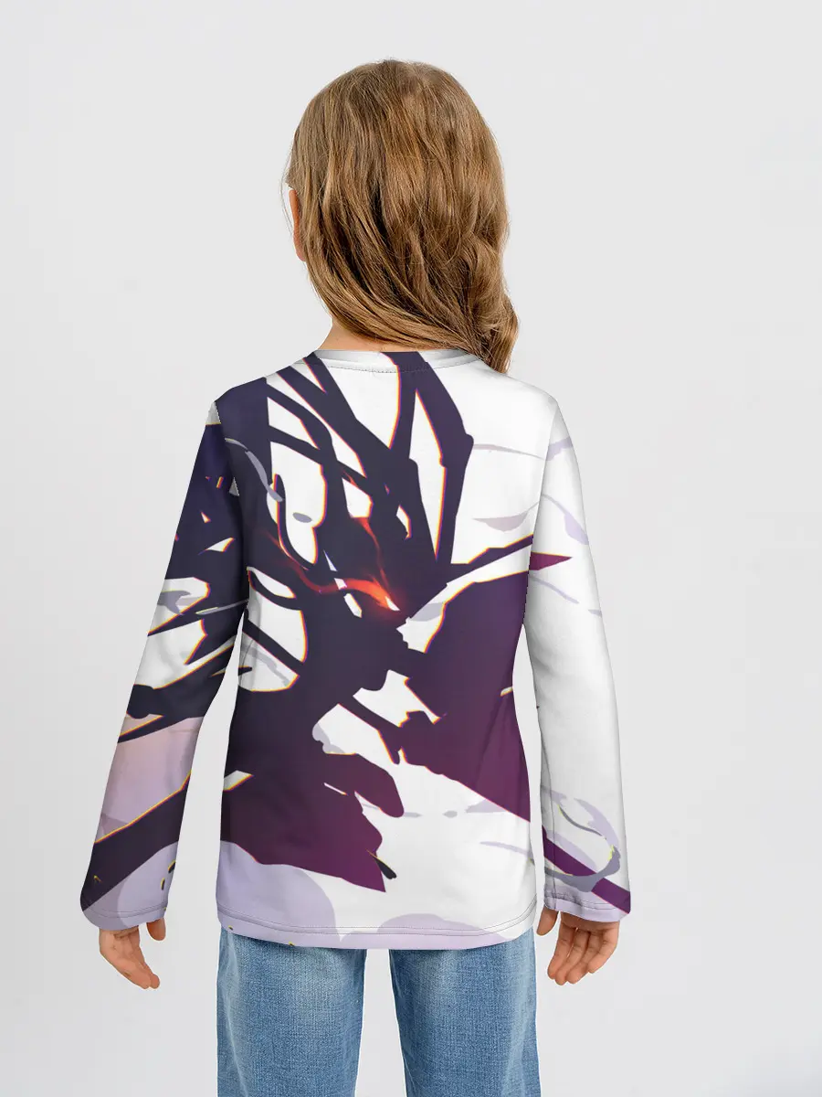 Детский лонгслив / милый во франксе абстракция