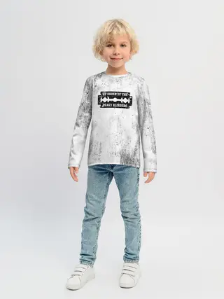 Детский лонгслив / Острые козырьки