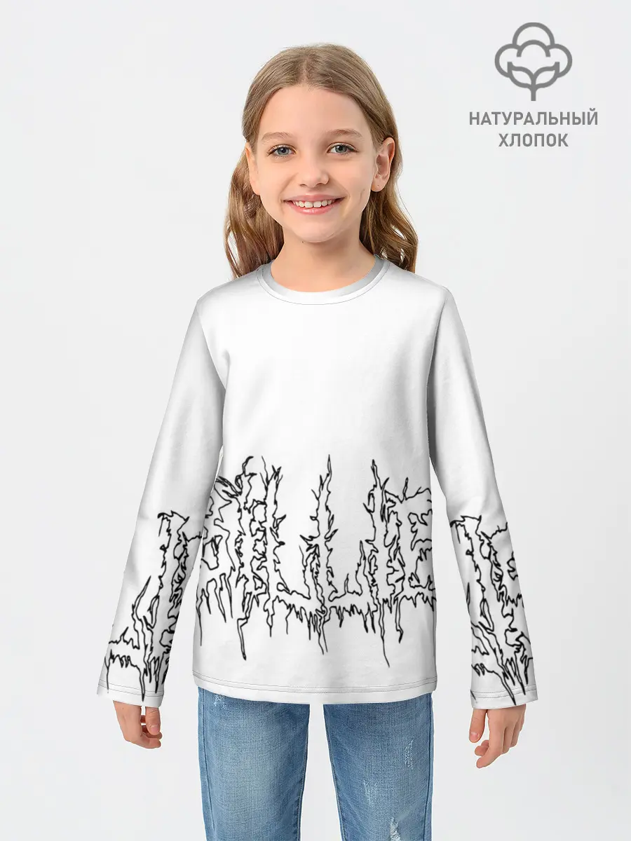 Детский лонгслив / Billie Eilish