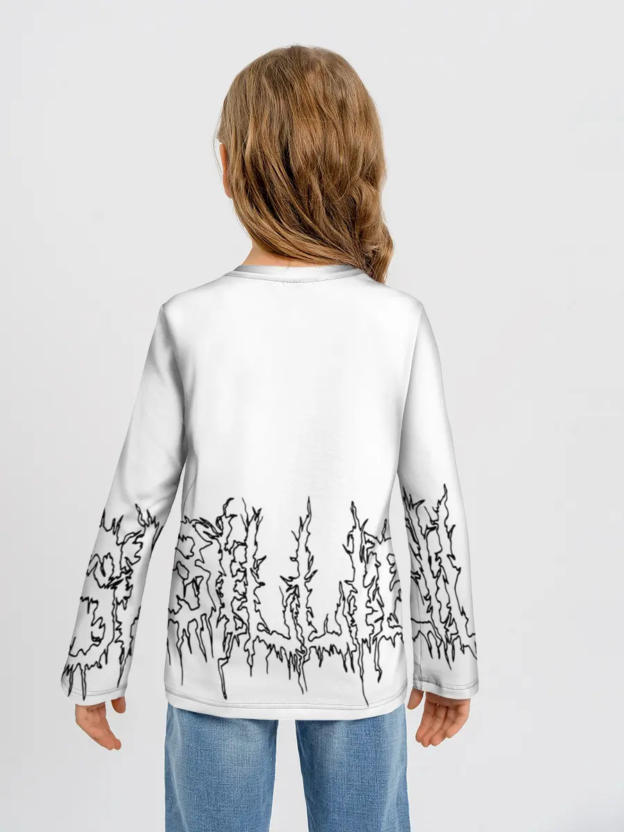 Детский лонгслив / Billie Eilish