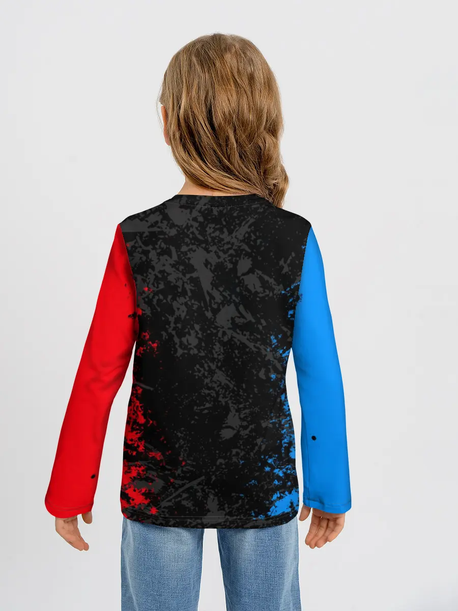 Детский лонгслив / TEAM FORTRESS 2 RED VS BLUE