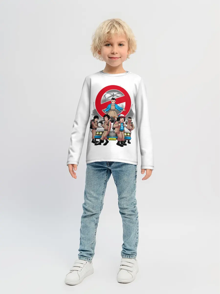 Детский лонгслив / Stranger Things