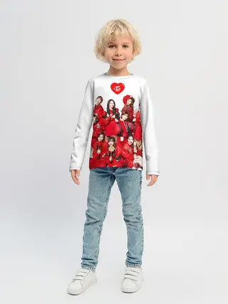 Детский лонгслив / TWICE