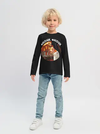 Детский лонгслив / Honk Honk I am Goose