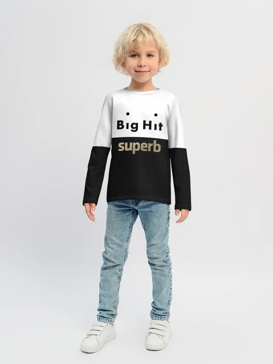 Детский лонгслив / Big Hit superb