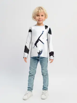 Детский лонгслив / Бателфилд МП 40