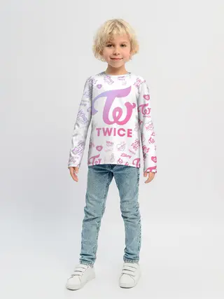Детский лонгслив / TWICE