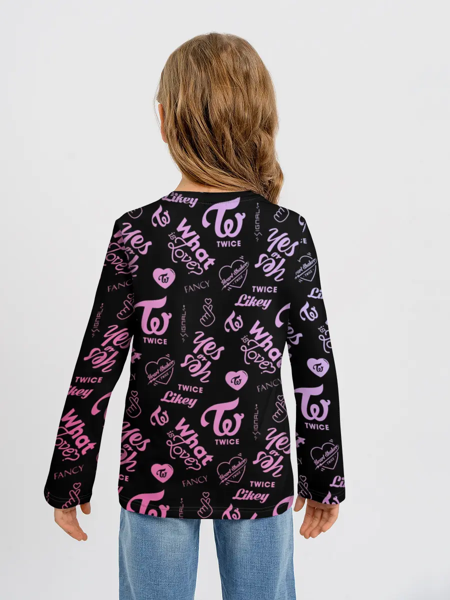 Детский лонгслив / TWICE