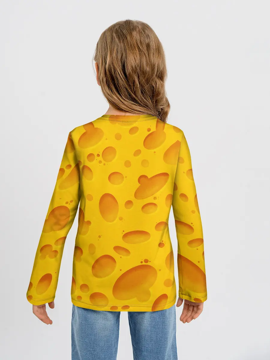 Детский лонгслив / Сыр