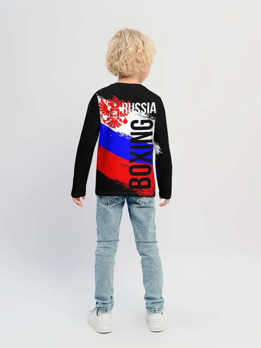 Детский лонгслив / Boxing Russia Team