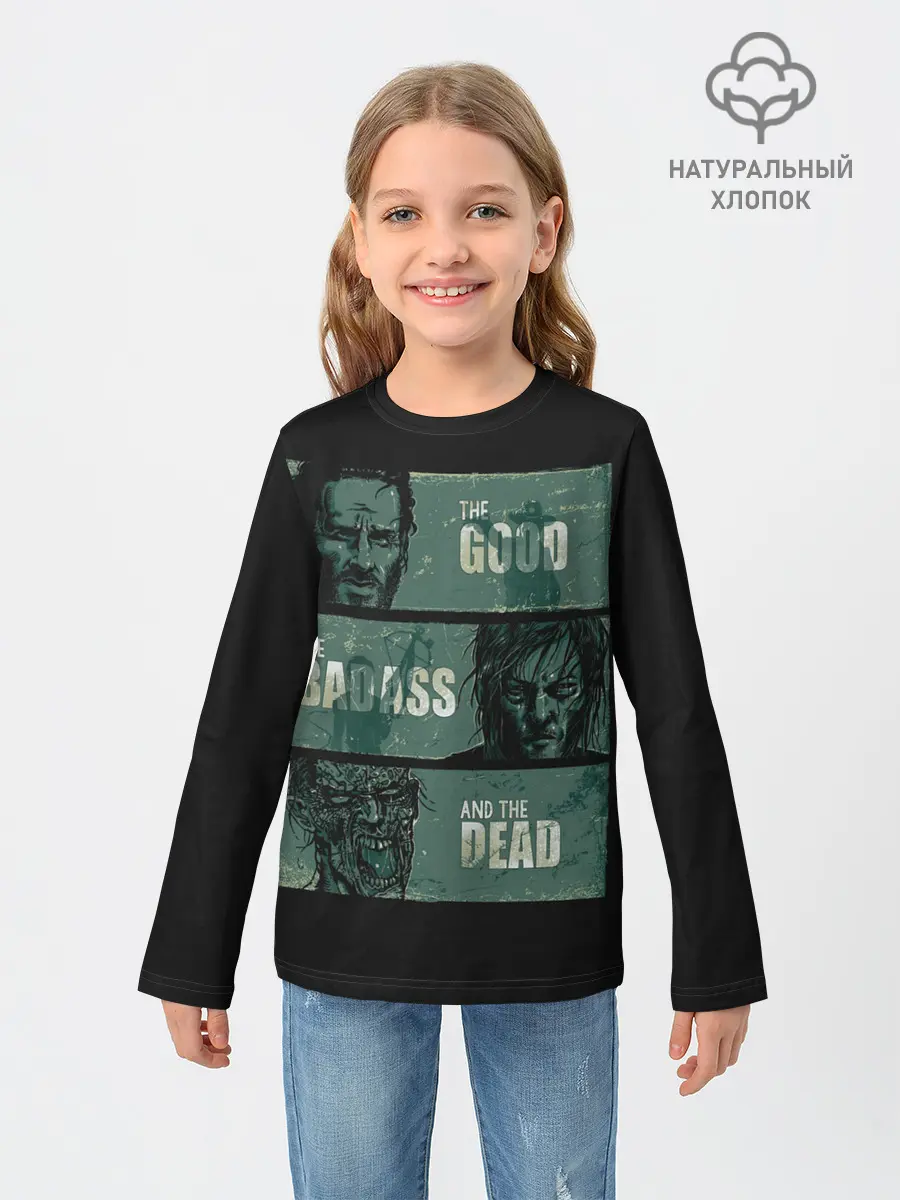 Детский лонгслив / The Walking Dead