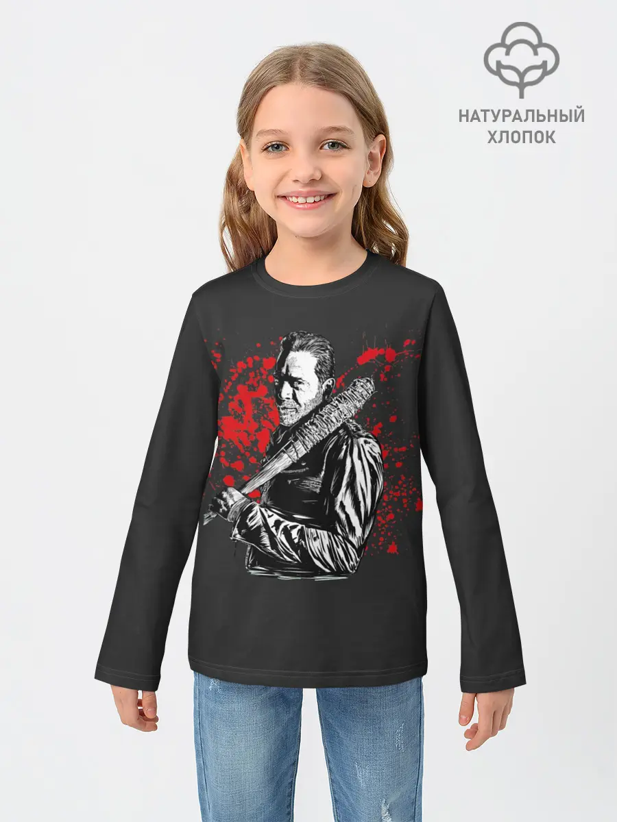 Детский лонгслив / Negan