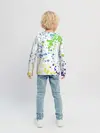 Детский лонгслив / Jojo зеленые пятна