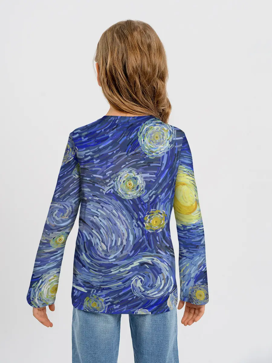 Детский лонгслив / Полотно ван Гога