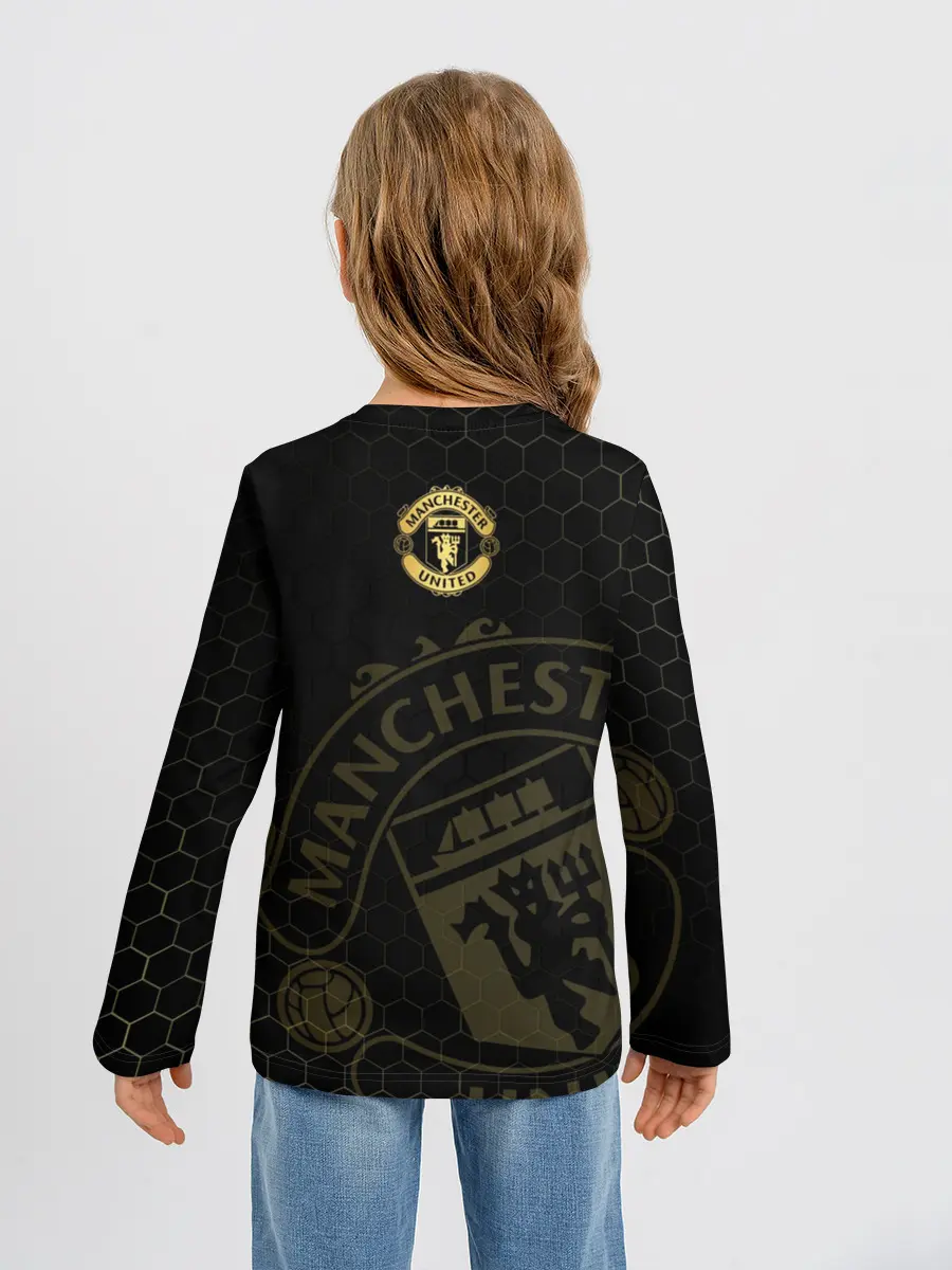 Детский лонгслив / Манчестер Юнайтед