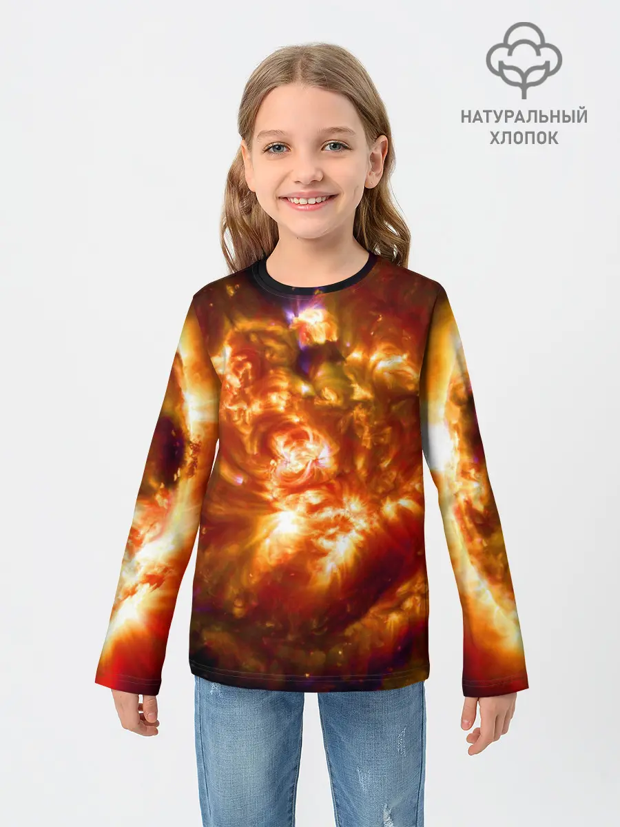 Детский лонгслив / Звезда