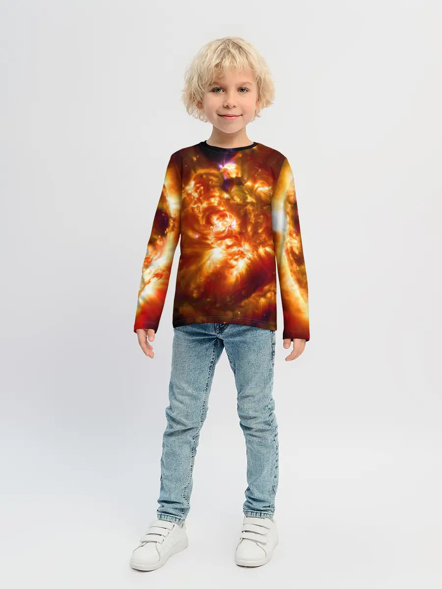 Детский лонгслив / Звезда