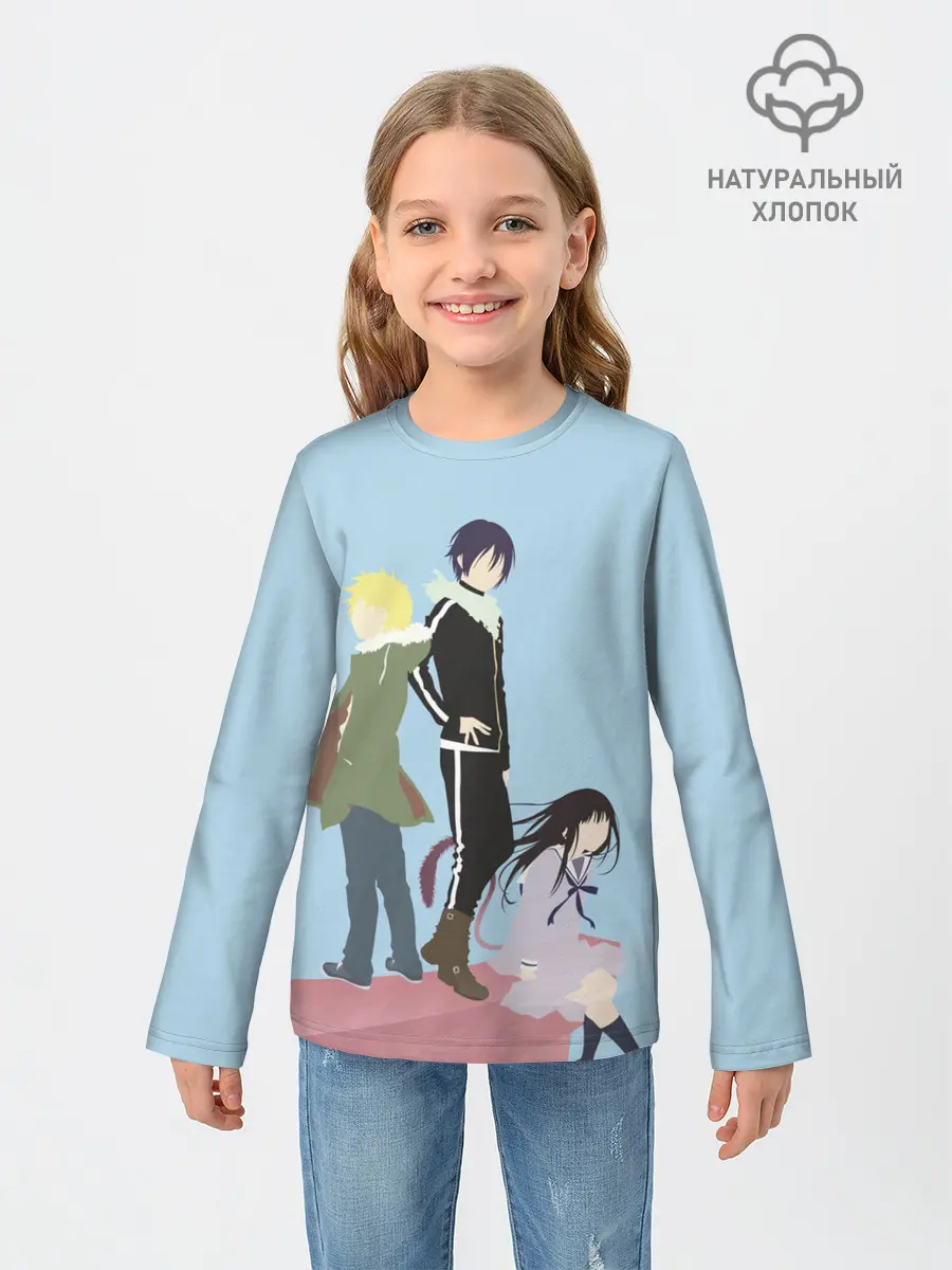 Детский лонгслив / Yato, Yukine & Hiyori