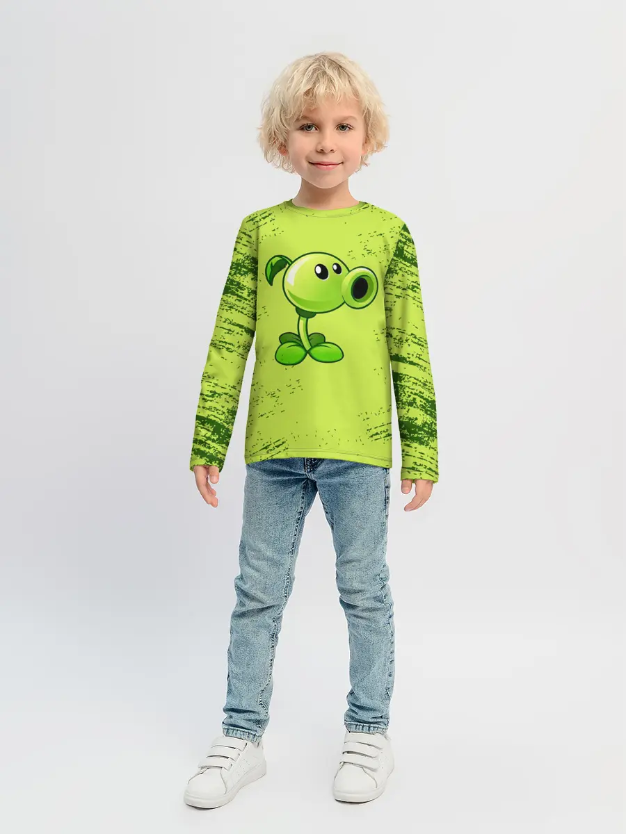 Детский лонгслив / Plants vs. Zombies