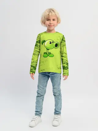 Детский лонгслив / Plants vs. Zombies