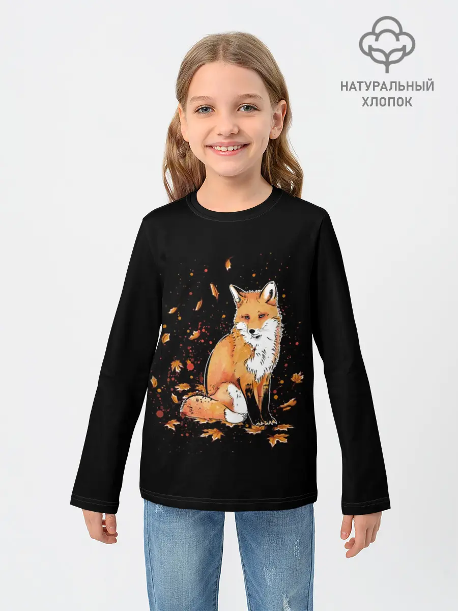 Детский лонгслив / FOX