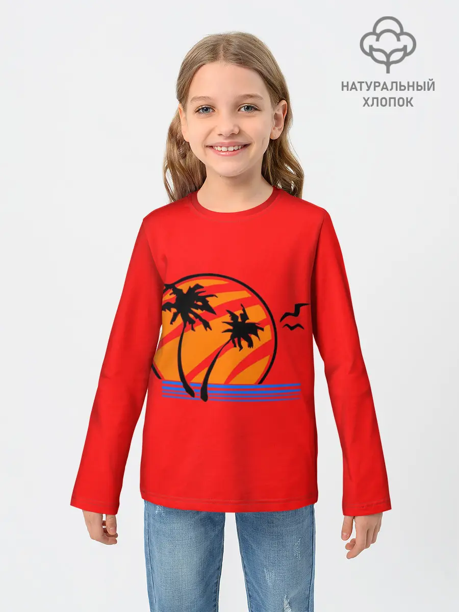 Детский лонгслив / THE LAST OF US ФУТБОЛКА ЭЛЛИ