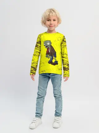 Детский лонгслив / Plants vs. Zombies