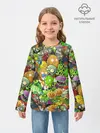 Детский лонгслив / PLANTS VS ZOMBIES