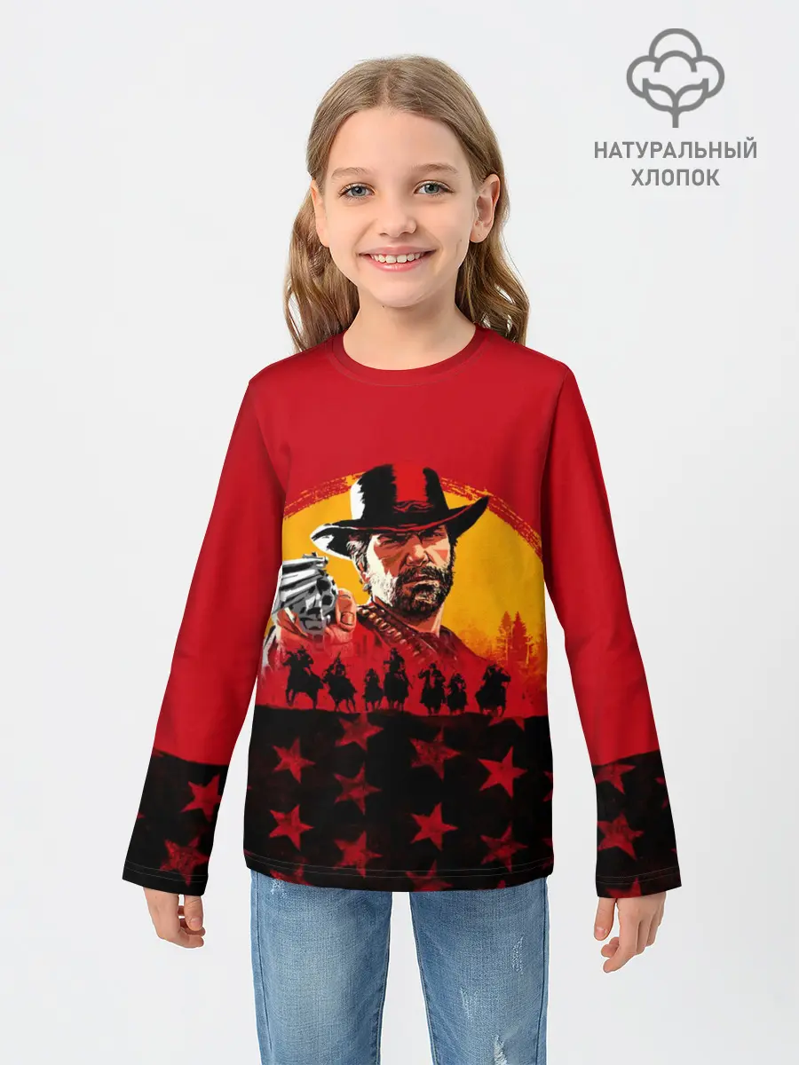 Детский лонгслив / Red Dead Redemption 2