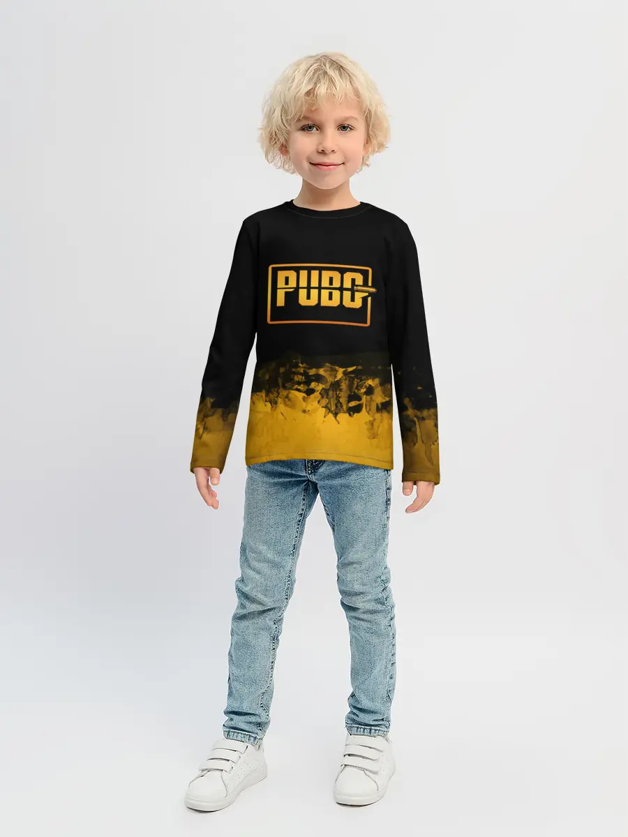 Детский лонгслив / PUBG.