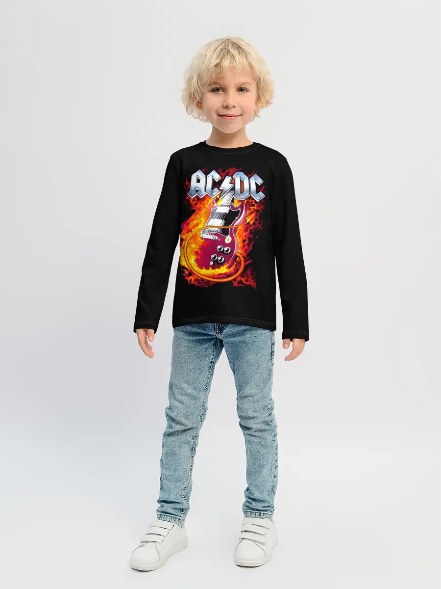 Детский лонгслив / AC/DC