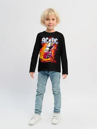 Детский лонгслив / AC/DC