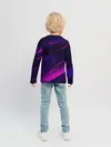 Детский лонгслив / GEOMETRY STRIPES NEON
