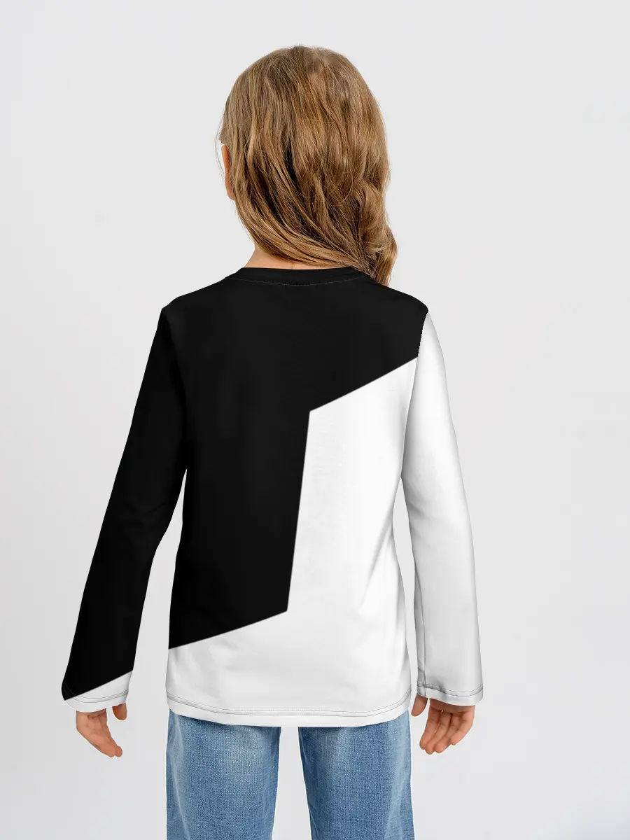 Детский лонгслив / Инь - янь