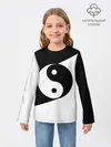 Детский лонгслив / Инь - янь