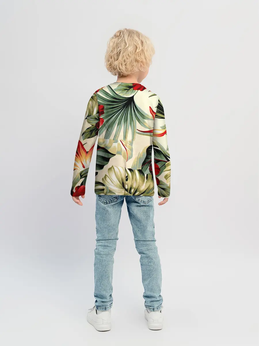 Детский лонгслив / ТРОПИКИ