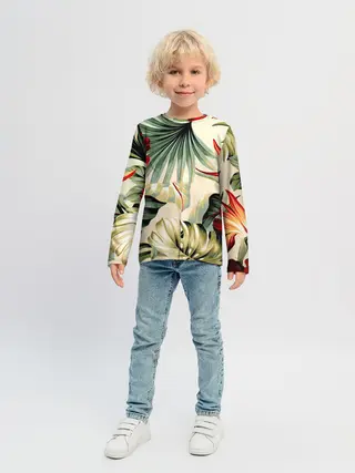 Детский лонгслив / ТРОПИКИ