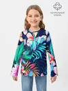 Детский лонгслив / TROPIC FLOWER