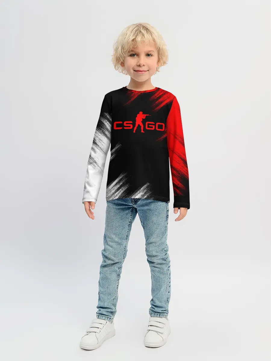 Детский лонгслив / Counter Strike