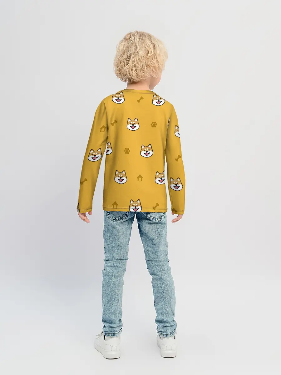 Детский лонгслив / Сиба-ину. Акита-ину.